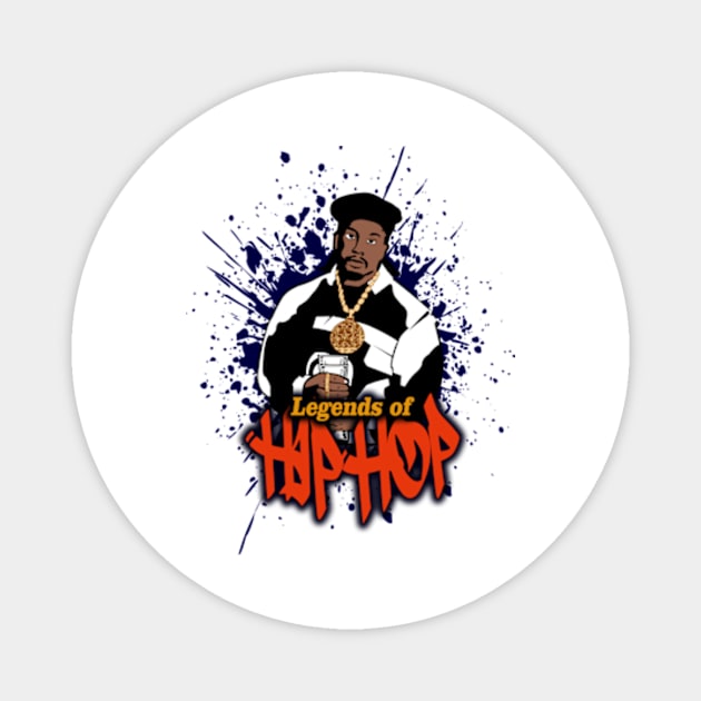 hip hop Magnet by Motypevation